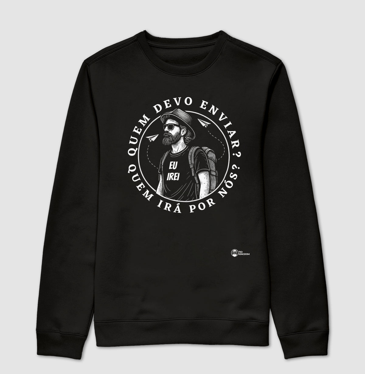 BLUSA MOLETOM
EU IREI