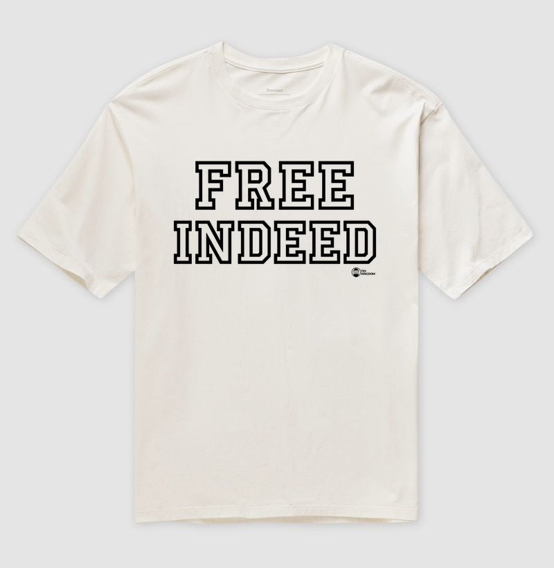 CAMISETA OVERSIZED GOSPEL FREE INDEED