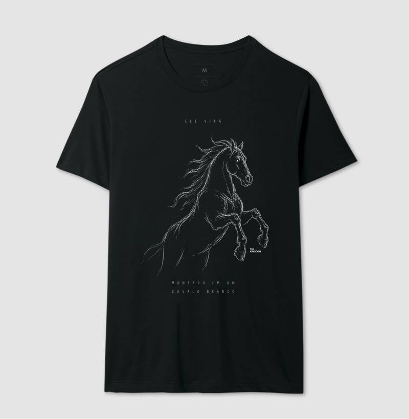 Camiseta Cristã White Horse Revelation (Apocalipse)