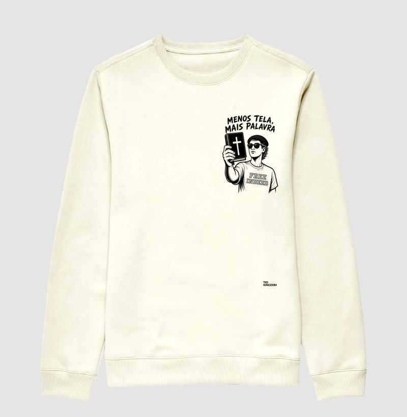 BLUSA GOSPEL MENOS TELA MAIS PALAVRA
