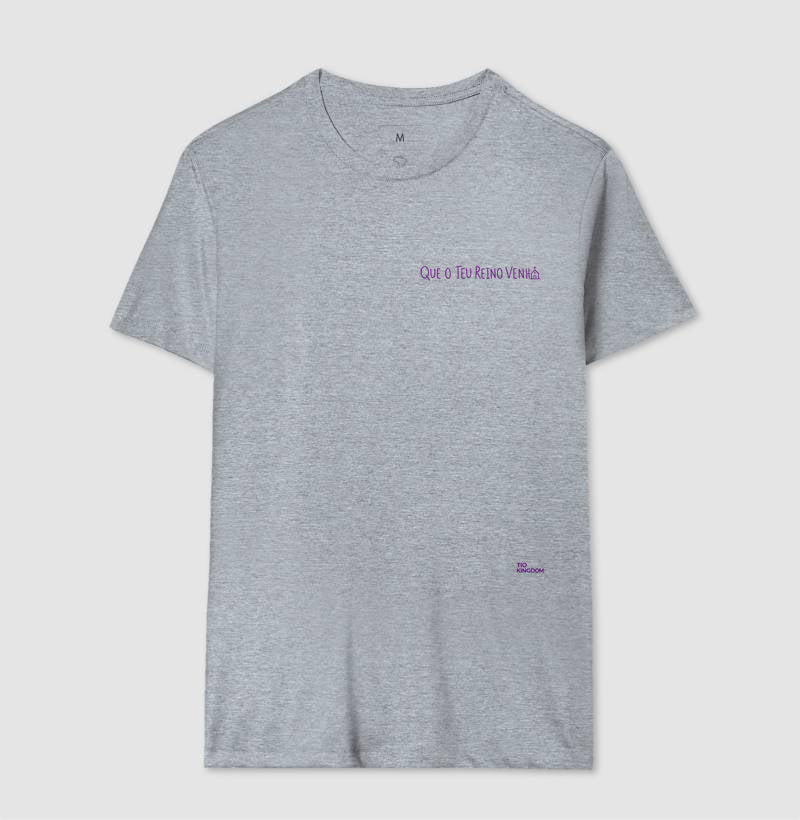 Camiseta Teu Reino Venha - Minimalista