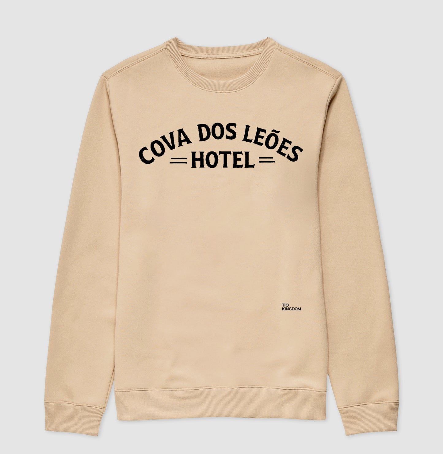 BLUSA MOLETOM GOSPEL COVA DOS LEÕES HOTEL MINIMALISTA
