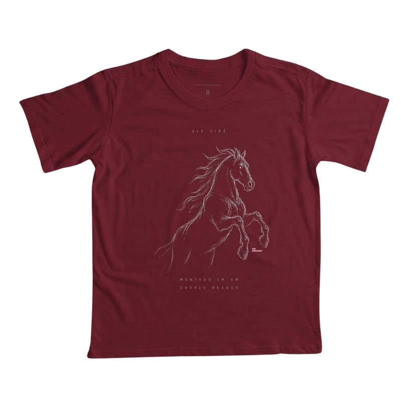 Camiseta Infantil White Horse Revelation (Apocalipse)
