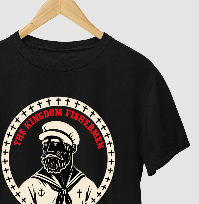 Camiseta Vintage Gospel Kingdom Fishermen Big - Pescadores do Reino
