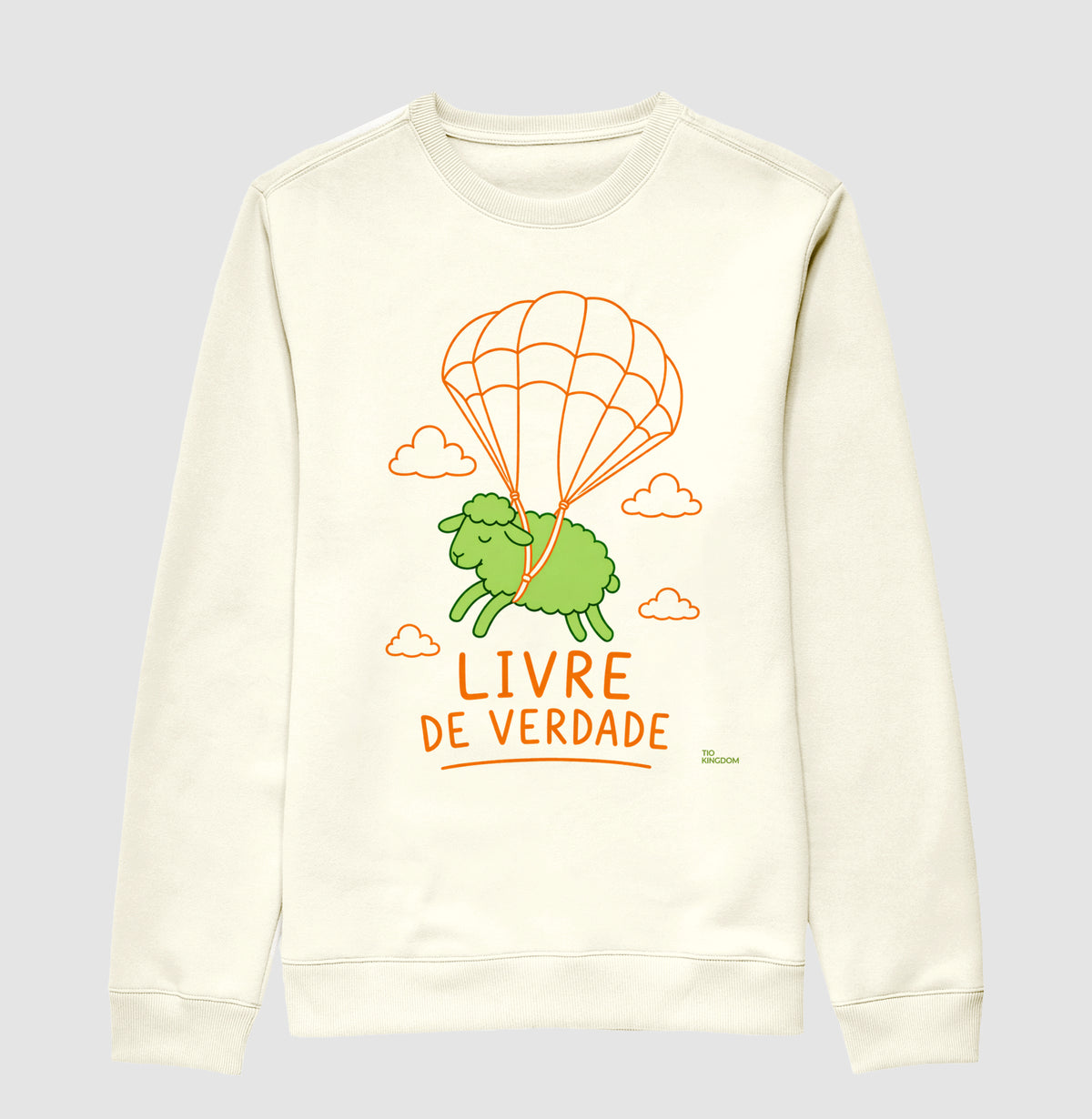 BLUSA GOSPEL MOLETOM LIVRE DE VERDADE