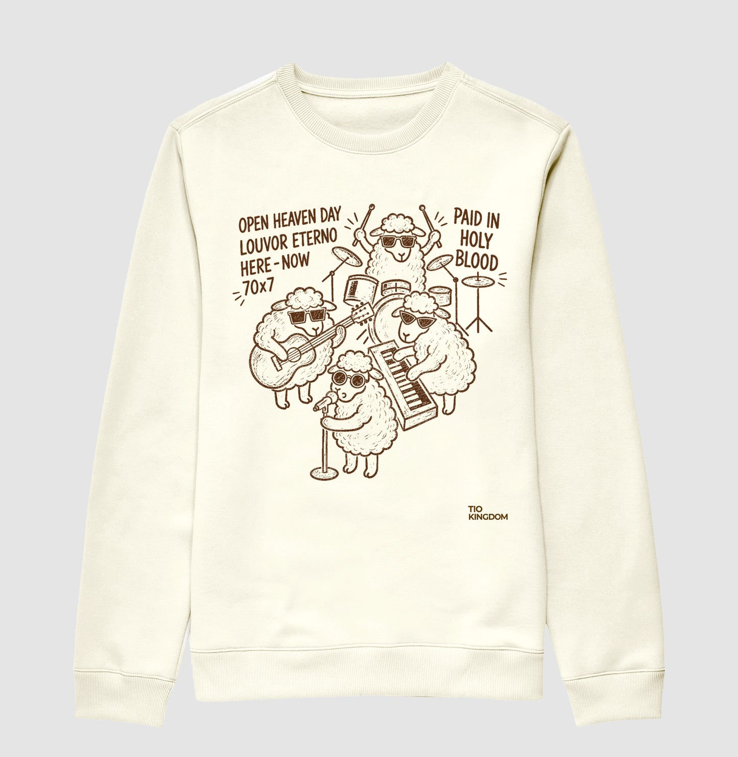 Blusa de Moletom Cristã Open Heaven - Louvor Eterno