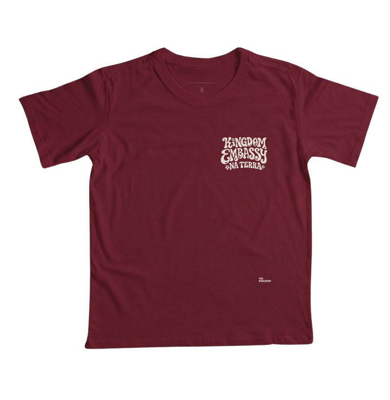 Camiseta Infantil Gospel Kingdom Embassy Minimalista