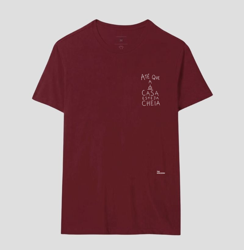 Camiseta Casa Cheia Minimalista