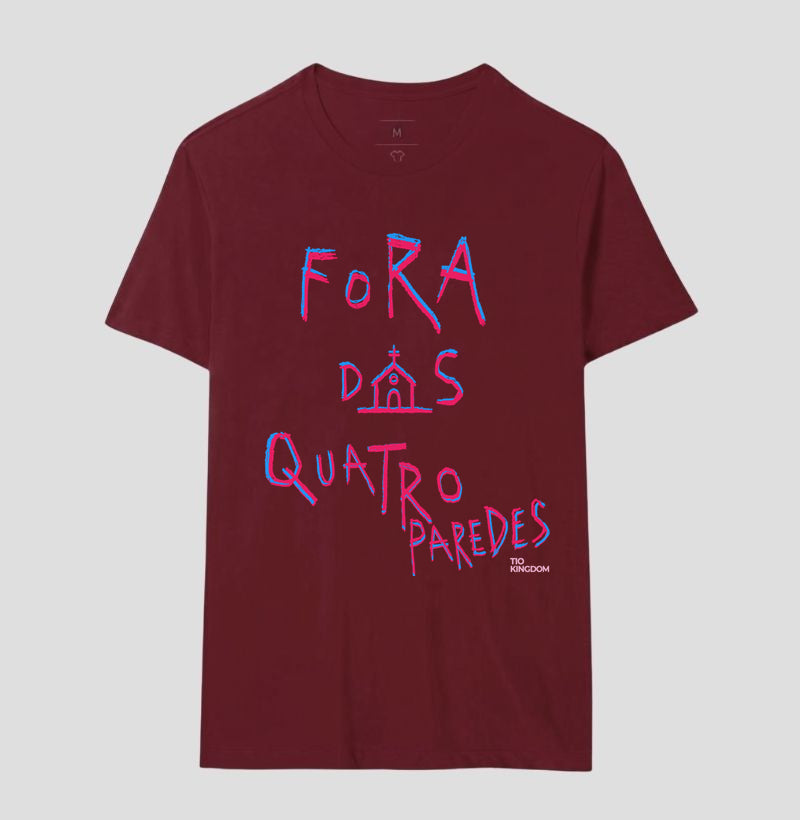 Camiseta Fora das 4 Paredes Burst of Colors