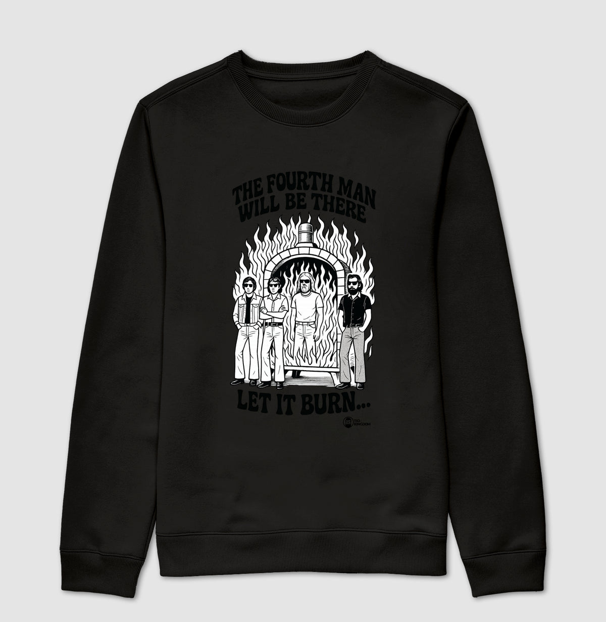 BLUSA MOLETOM LET IT BURN