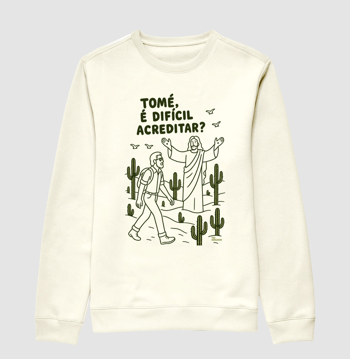 BLUSA GOSPEL MOLETOM TOMÉ