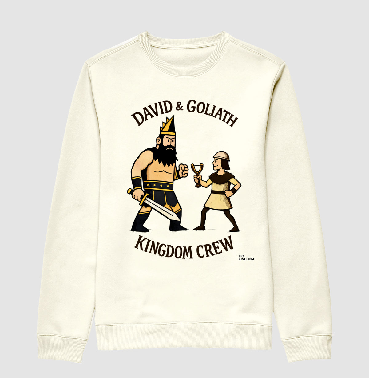 BLUSA MOLETOM DAVID AND GOLIATH
