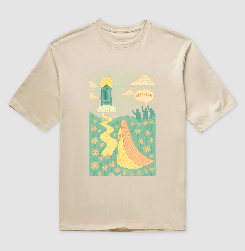 CAMISETA OVERSIZED CRISTÃ MARANATA OVERSIZED