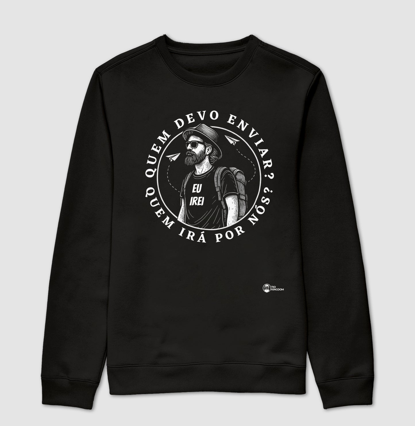 BLUSA MOLETOM 
EU IREI