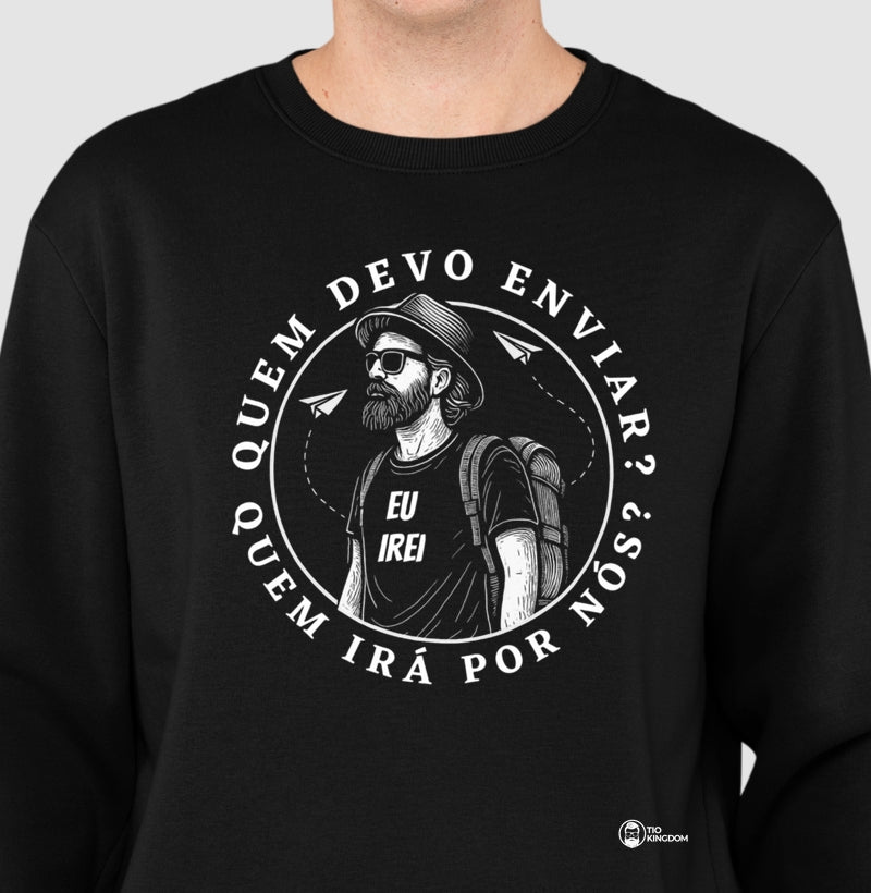 BLUSA MOLETOM 
EU IREI