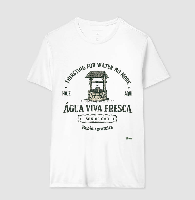 Camiseta Vintage Gospel Água Viva - Son Of God