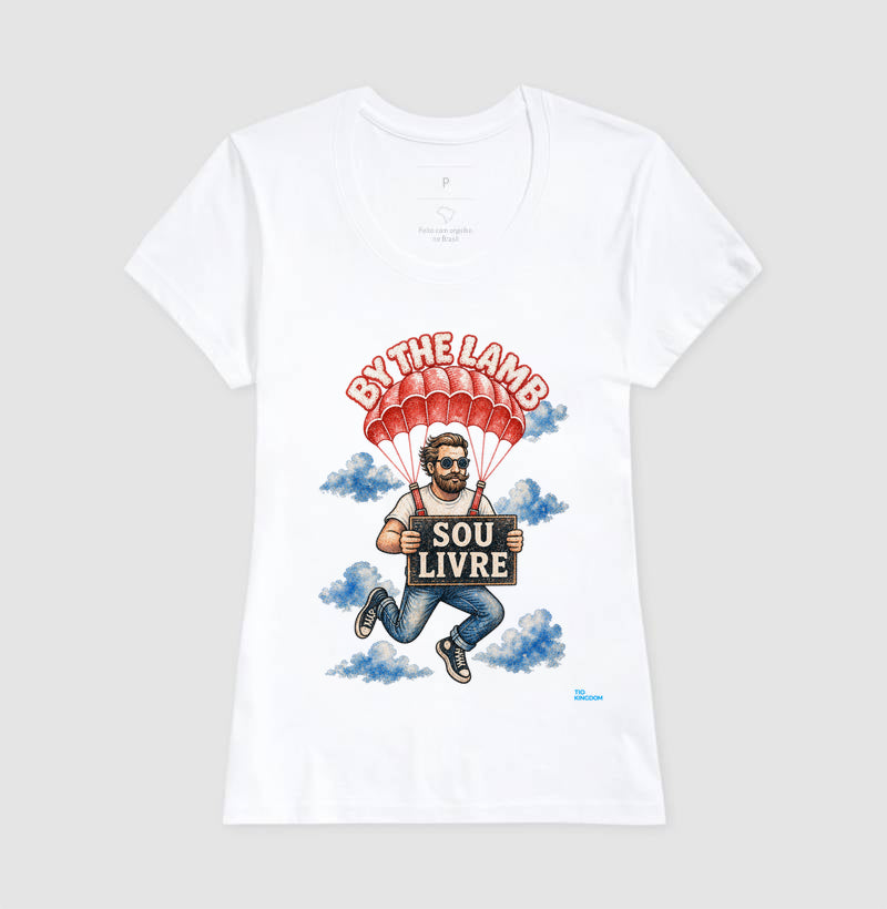 Camiseta Sou Livre By The Lamb Full Print