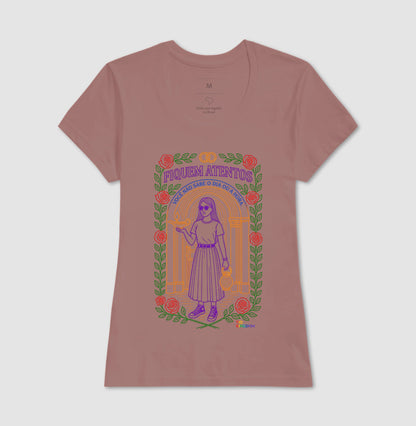 CAMISETA GOSPEL ADULTO FIQUEM ATENTOS KINGDOM VIBES
