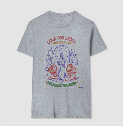 CAMISETA GOSPEL ADULTO COVA DOS LEÕES HOTEL KINGDOM VIBES