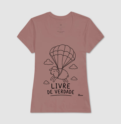 CAMISETA GOSPEL LIVRE DE VERDADE