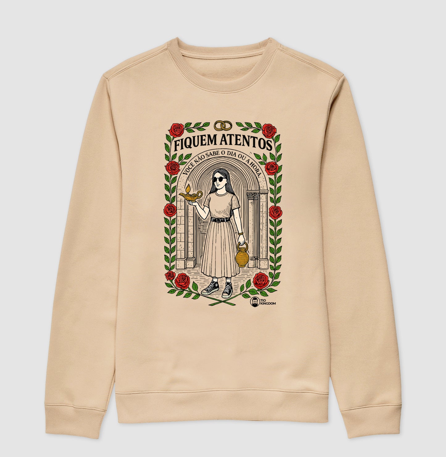 BLUSA MOLETOM 
FIQUEM ATENTOS