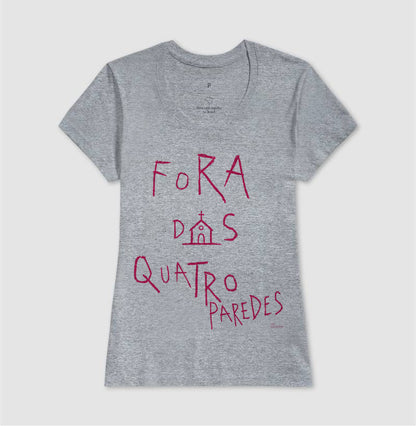 Camiseta Cristã Fora Das 4 Paredes Gospel Streetwear