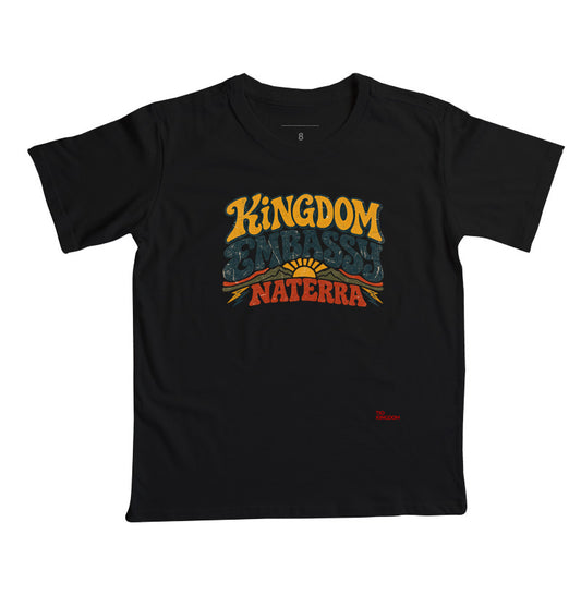 Camiseta Vintage Infantil Gospel Kingdom Embassy Minimalista