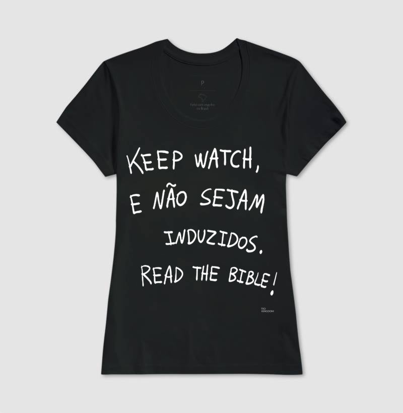 Camiseta Keep Watch Streetwear