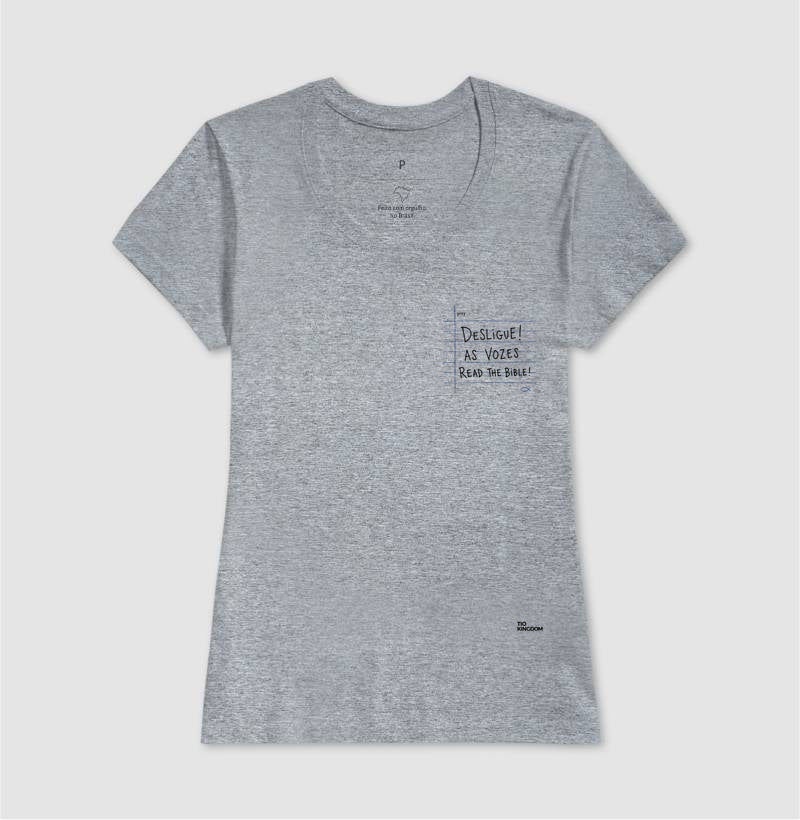 Camiseta Desligue as Vozes Pocket Style