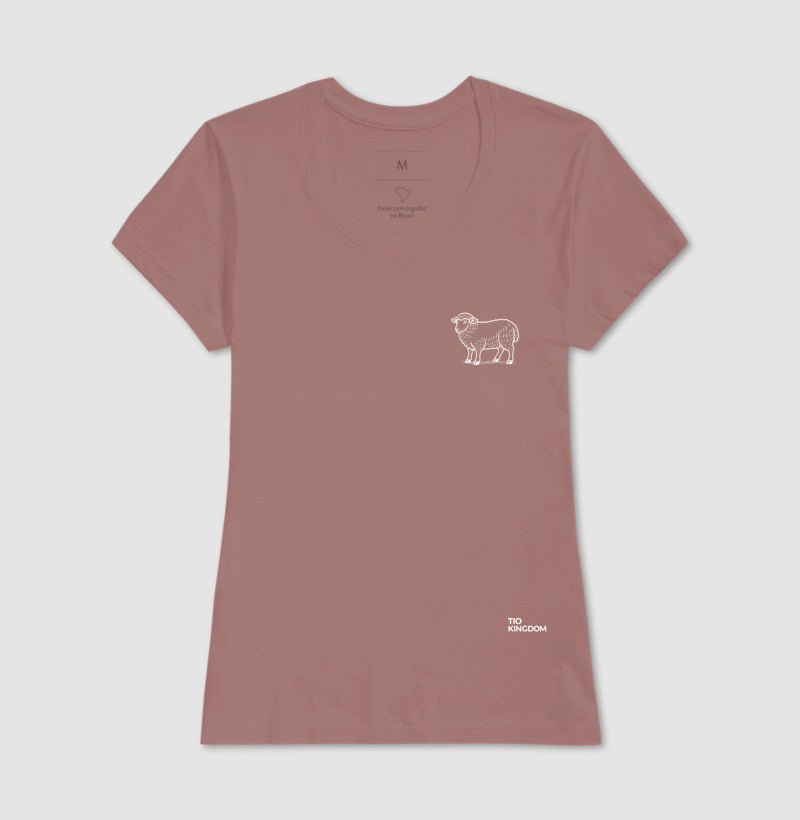 CAMISETA SOMOS OVELHAS NO PEITO