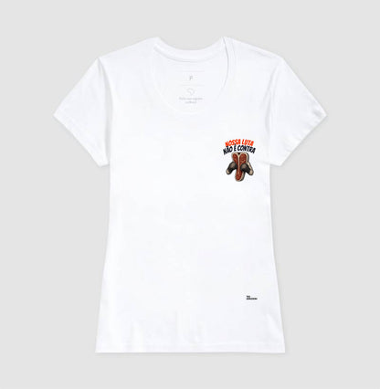 Camiseta Cristã Minimalista Efésios 6 Contra Carne