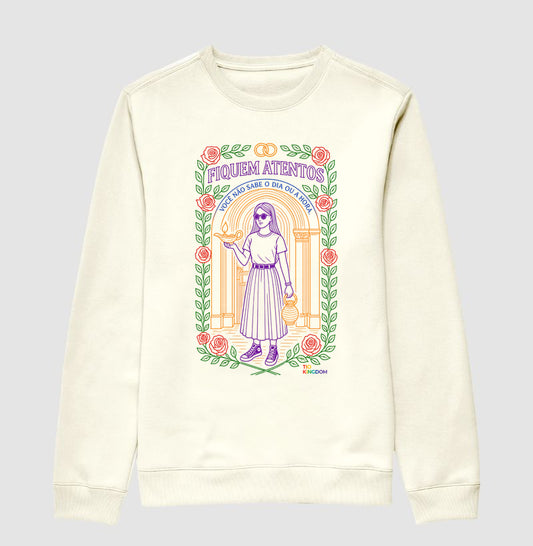 BLUSA GOSPEL FIQUEM ATENTOS KINGDOM VIBES