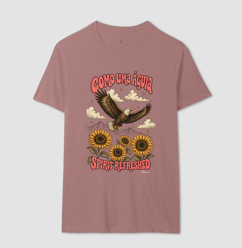 Camiseta Vintage Gospel como Águia — SPIRIT REFRESHED Isaías 40:31