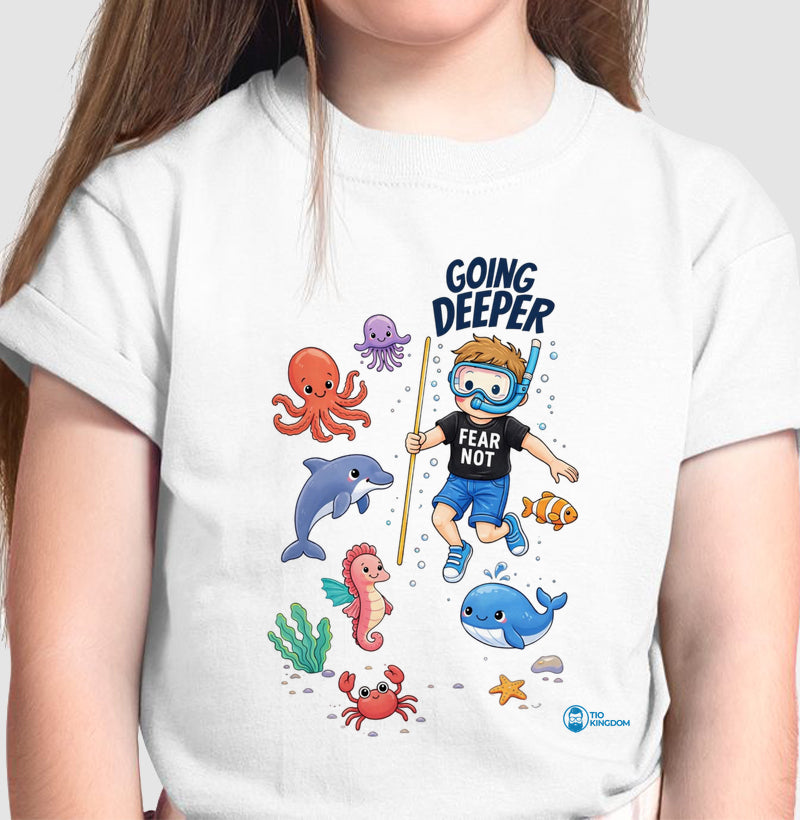 CAMISETA GOING DEEPER INFANTIL