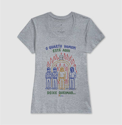 CAMISETA GOSPEL ADULTO DEIXE QUEIMAR KINGDOM VIBES