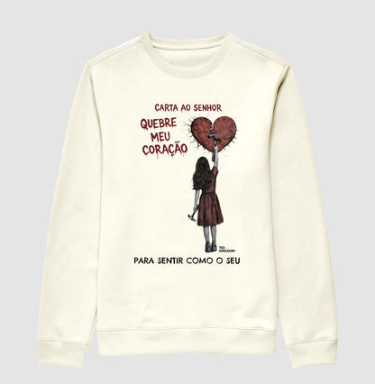 BLUSA MOLETOM 
CORAÇÃO QUEBRADO