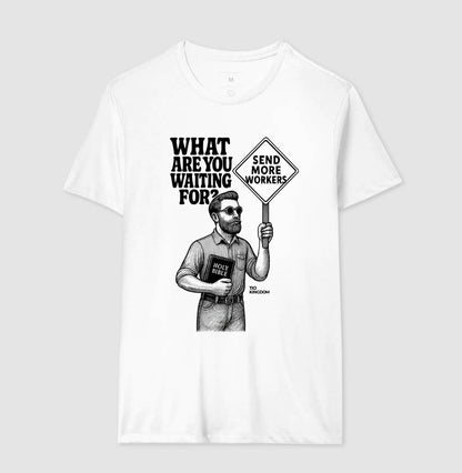 CAMISETA GOSPEL SEND MORE WORKERS