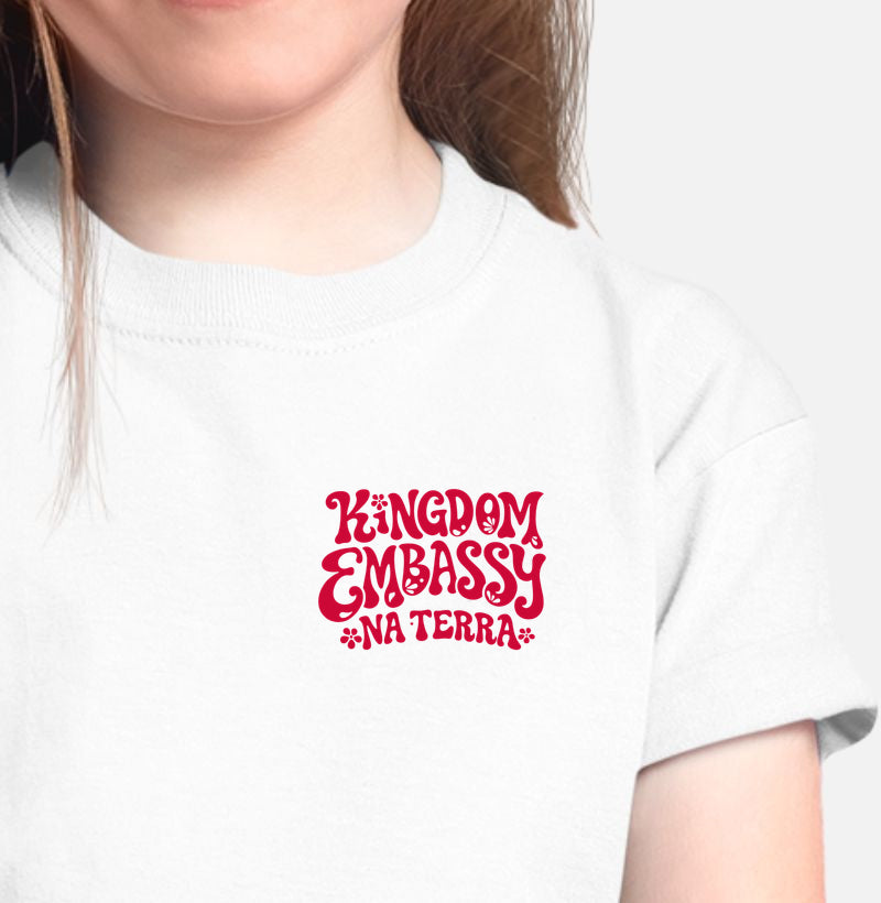 Camiseta Infantil Gospel Kingdom Embassy Minimalista