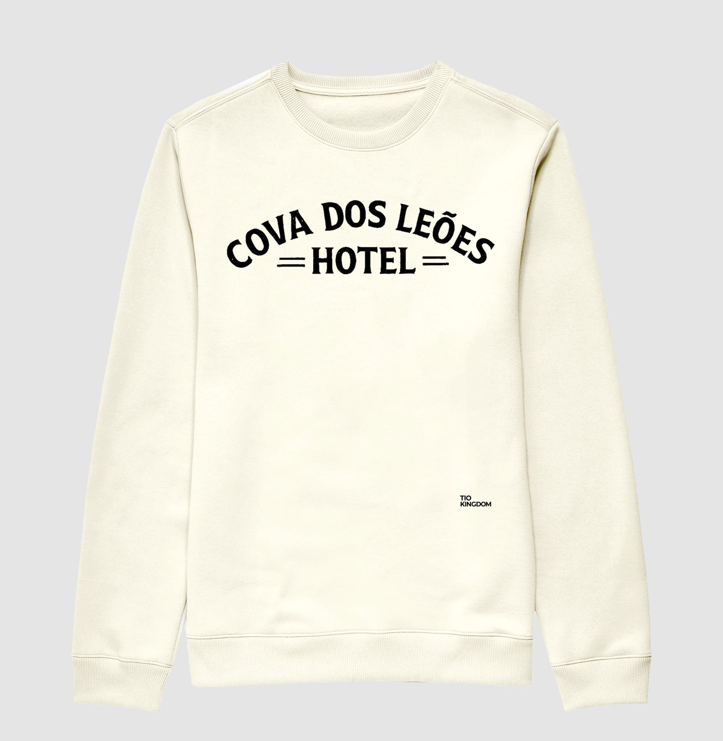 BLUSA MOLETOM GOSPEL COVA DOS LEÕES HOTEL MINIMALISTA