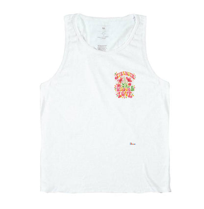 Camiseta Regata Girls Strength, Wisdom & Love – Coleção Aquarela Tio Kingdom