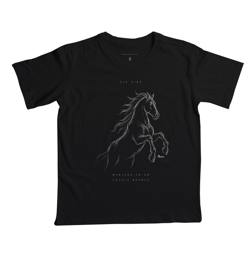 Camiseta Infantil White Horse Revelation (Apocalipse)