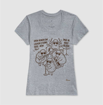 Camiseta Cristã Open Heaven - Louvor Eterno | Moda Gospel Streetwear