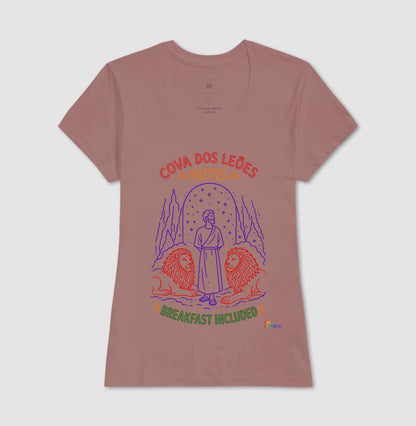 CAMISETA GOSPEL ADULTO COVA DOS LEÕES HOTEL KINGDOM VIBES