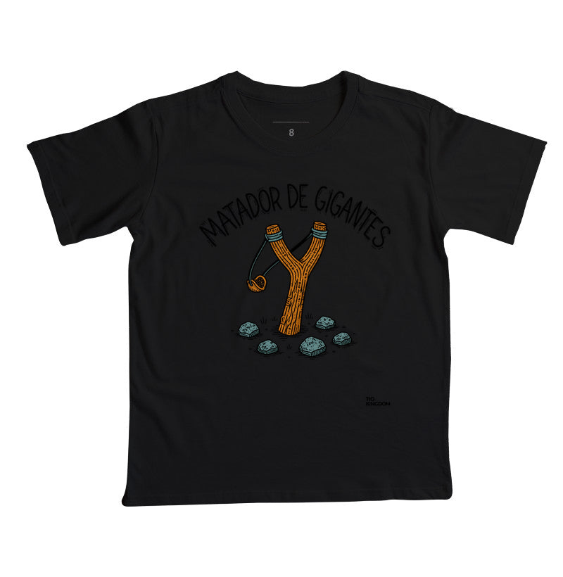 Camiseta Infantil do Reino Matador de Gigantes