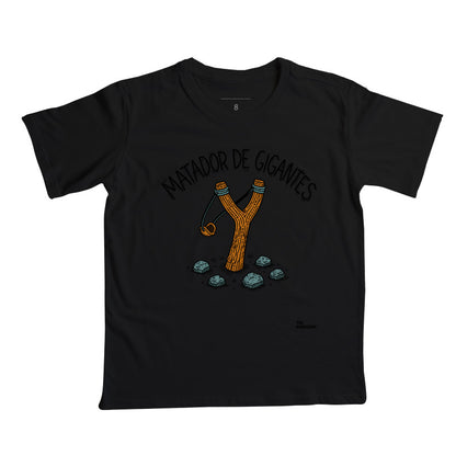 Camiseta Infantil do Reino Matador de Gigantes