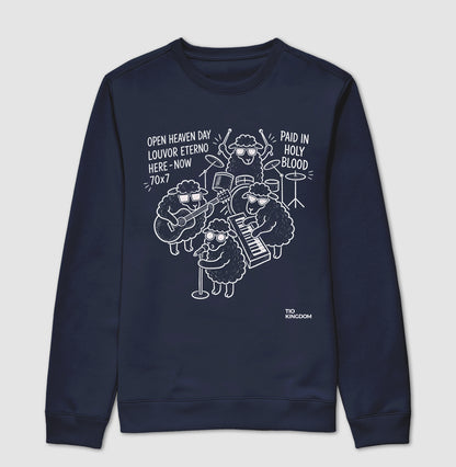 BLUSA DE MOLETOM GOSPEL CRISTÃ OPEN HEAVEN