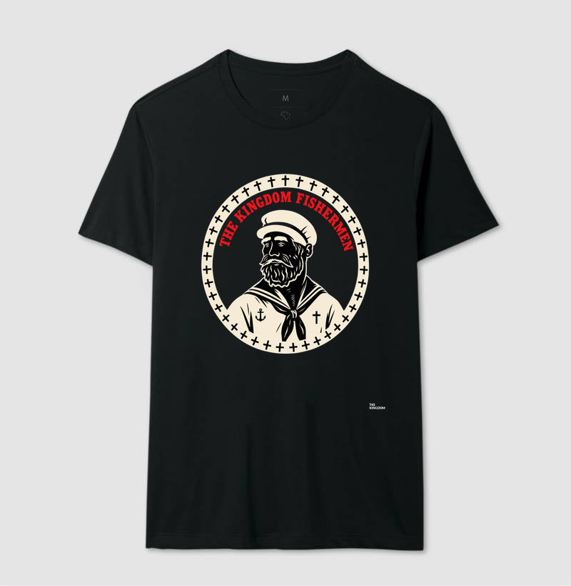 Camiseta Vintage Gospel Kingdom Fishermen Big - Pescadores do Reino