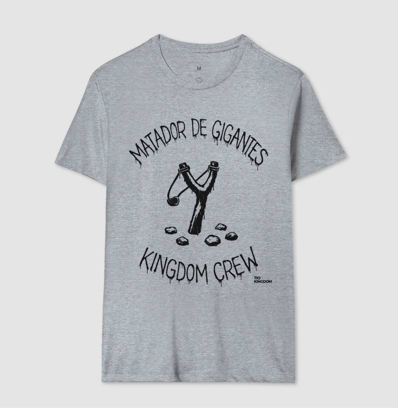 CAMISETA UNISSEX DAVI MATADOR DE GIGANTES