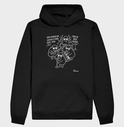 Blusa Moletom Gospel Com Capuz Louvor Eterno Open Heaven