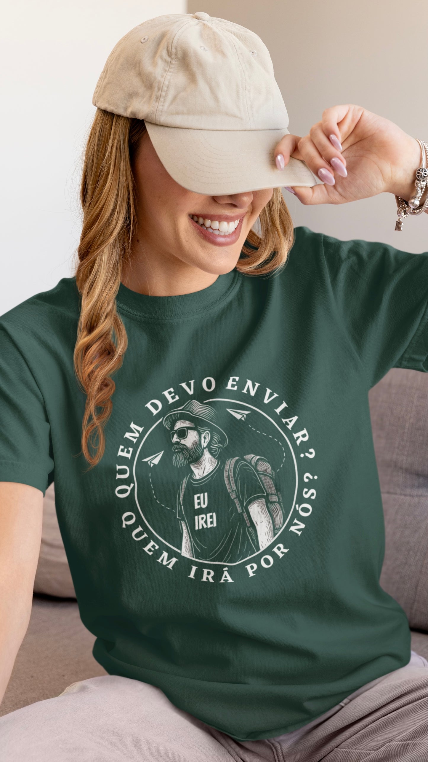 CAMISETA GOSPEL EU IREI